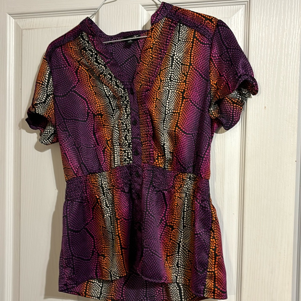 Elastic waist blouse
